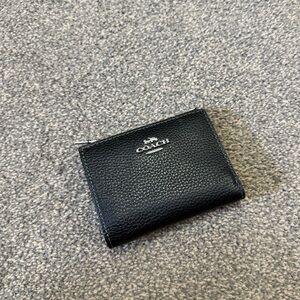 Black Coach BiFold Wallet